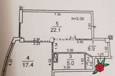 1-room apartment apartment by the address st. Frantsuzskiy bul Proletarskiy bul (area 55 m²) - Atlanta.ua - photo 25