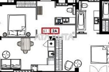 2-комнатная квартира по адресу ул. Марсельская (площадь 69,1 м²) - Atlanta.ua - фото 7