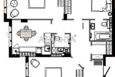 3-rooms apartment apartment by the address st. Marselskaya (area 77,8 m²) - Atlanta.ua - photo 7