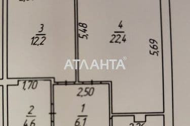 2-rooms apartment apartment by the address st. Solnechnaya (area 55 m²) - Atlanta.ua - photo 20