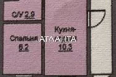 1-кімнатна квартира за адресою Будівельний пров. (площа 19,4 м²) - Atlanta.ua - фото 20