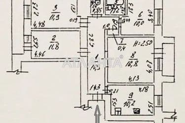 4+-rooms apartment apartment by the address st. Ilfa i Petrova (area 81 m²) - Atlanta.ua - photo 17