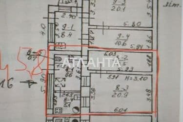 2-кімнатна квартира за адресою вул. Пішонівська (площа 45 м²) - Atlanta.ua - фото 6