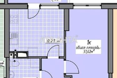 1-room apartment apartment by the address st. Vorobeva ak (area 33,6 m²) - Atlanta.ua - photo 22