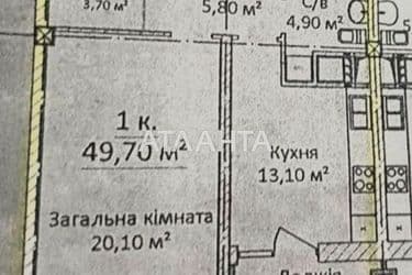 1-room apartment apartment by the address st. Evreyskaya Bebelya (area 49,7 m²) - Atlanta.ua - photo 8