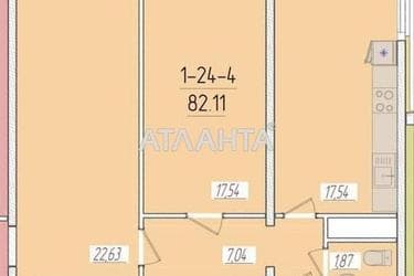 2-кімнатна квартира за адресою вул. Краснова (площа 75,9 м²) - Atlanta.ua - фото 6