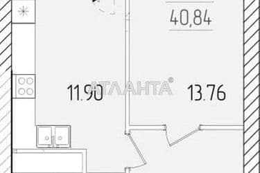 1-кімнатна квартира за адресою вул. Краснова (площа 42,4 м²) - Atlanta.ua - фото 8