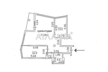 2-кімнатна квартира за адресою Фонтанська дор. (площа 90 м²) - Atlanta.ua - фото 32