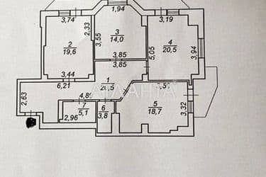 2-кімнатна квартира за адресою вул. Малиновського марш. (площа 92 м²) - Atlanta.ua - фото 34