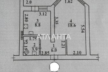 1-room apartment apartment by the address st. Kostandi (area 39,3 m²) - Atlanta.ua - photo 34