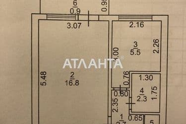 1-кімнатна квартира за адресою вул. Академіка Корольова (площа 30 м²) - Atlanta.ua - фото 16