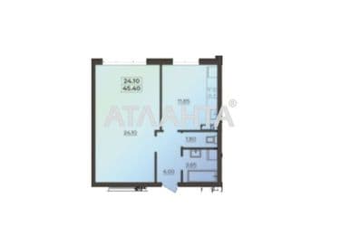 1-room apartment apartment by the address st. Marselskaya (area 45,4 m²) - Atlanta.ua - photo 11