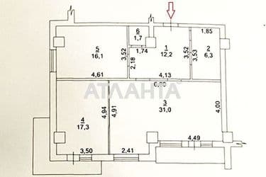 2-rooms apartment apartment by the address st. Pishonovskaya (area 89 m²) - Atlanta.ua - photo 26