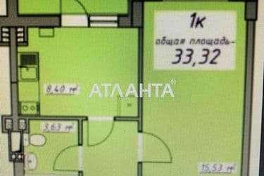 1-комнатная квартира по адресу ул. Массив 10 (площадь 33 м²) - Atlanta.ua - фото 14