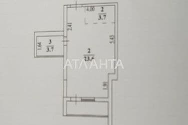 1-комнатная квартира по адресу Фонтанская дор. (площадь 34,6 м²) - Atlanta.ua - фото 17