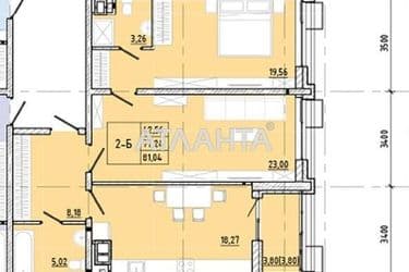 2-rooms apartment apartment by the address st. Franko Ivana (area 81 m²) - Atlanta.ua - photo 11