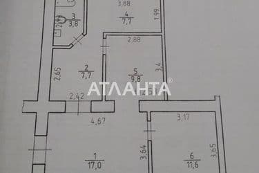 3-комнатная квартира по адресу ул. Данченко (площадь 58 м²) - Atlanta.ua - фото 18