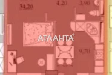 1-кімнатна квартира за адресою вул. Вільямса ак. (площа 34 м²) - Atlanta.ua - фото 7