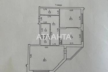 2-rooms apartment apartment by the address st. Frantsuzskiy bul Proletarskiy bul (area 83,3 m²) - Atlanta.ua - photo 15