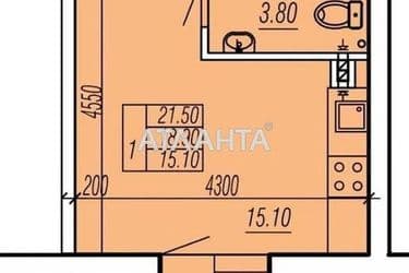 1-кімнатна квартира за адресою вул. Степовая (площа 22 м²) - Atlanta.ua - фото 13