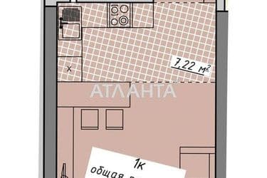 1-кімнатна квартира за адресою Курортний пров. (площа 30,2 м²) - Atlanta.ua - фото 16