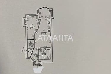1-кімнатна квартира за адресою Фонтанська дор. (площа 61,2 м²) - Atlanta.ua - фото 22