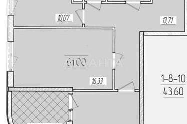 2-rooms apartment apartment by the address st. Krasnova (area 61 m²) - Atlanta.ua - photo 5