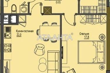 1-комнатная квартира по адресу Французский бул. (площадь 60 м²) - Atlanta.ua - фото 9