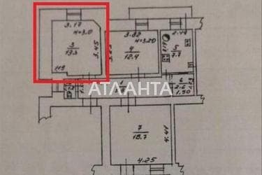 Комунальна квартира за адресою Ляпунова пров. (площа 13,3 м²) - Atlanta.ua - фото 16