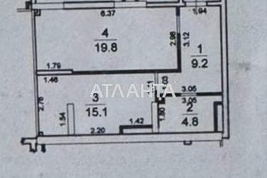 1-room apartment apartment by the address st. Frantsuzskiy bul Proletarskiy bul (area 49 m²) - Atlanta.ua - photo 29