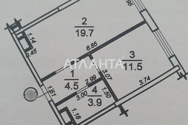 1-комнатная квартира по адресу ул. Каманина (площадь 39,6 м²) - Atlanta.ua - фото 21