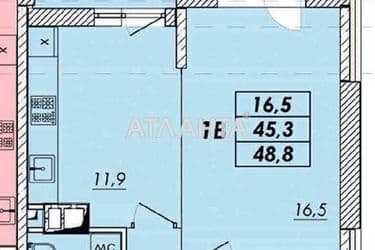 1-room apartment apartment by the address st. Prokhorovskaya Khvorostina (area 47,2 m²) - Atlanta.ua - photo 10