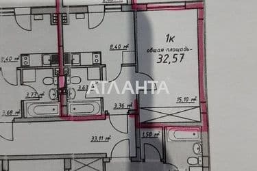 1-комнатная квартира по адресу ул. Массив 10 (площадь 32,6 м²) - Atlanta.ua - фото 21