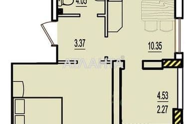 1-комнатная квартира по адресу ул. Строительная (площадь 36 м²) - Atlanta.ua - фото 7
