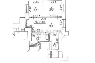 2-комнатная квартира по адресу Хмельницкого Б. Ул. (площадь 50,2 м²) - Atlanta.ua - фото 28