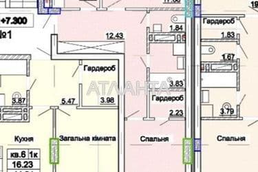 2-rooms apartment apartment by the address st. Stusa V ul (area 68,5 m²) - Atlanta.ua - photo 16