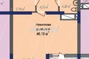 1-комнатная квартира по адресу ул. Героев Крут (площадь 46,2 м²) - Atlanta.ua - фото 7