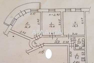 3-комнатная квартира по адресу ул. Садиковская (площадь 72 м²) - Atlanta.ua - фото 12