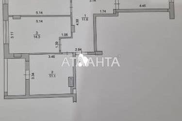 3-кімнатна квартира за адресою вул. 1 травня (площа 76,4 м²) - Atlanta.ua - фото 12