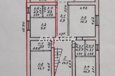 1-room apartment apartment by the address st. Magistralnaya (area 29,5 m²) - Atlanta.ua - photo 18