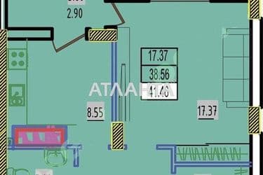 1-кімнатна квартира за адресою вул. Будівельна (площа 45 м²) - Atlanta.ua - фото 28