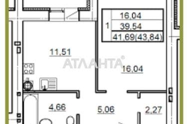 1-комнатная квартира по адресу ул. Николаевская (площадь 42 м²) - Atlanta.ua - фото 26