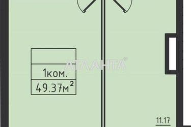 1-room apartment apartment by the address st. Dacha Kovalevskogo Amundsena (area 49,4 m²) - Atlanta.ua - photo 10