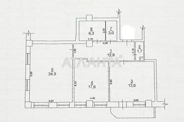 3-rooms apartment apartment by the address st. Solnechnaya (area 80,5 m²) - Atlanta.ua - photo 9