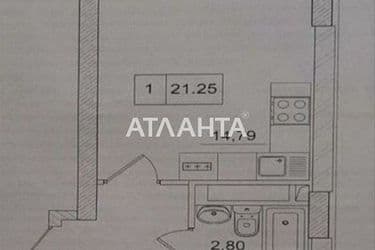 1-комнатная квартира по адресу 7 км овидиопольской дор. (площадь 21,3 м²) - Atlanta.ua - фото 6