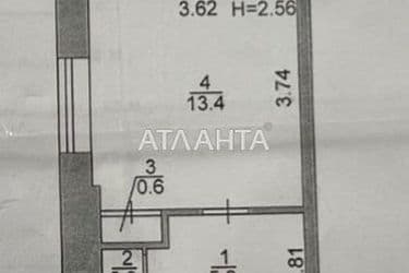 1-room apartment apartment by the address st. 1 maya (area 20,2 m²) - Atlanta.ua - photo 11