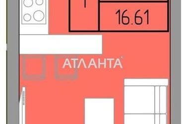 1-кімнатна квартира за адресою вул. Пішонівська (площа 27,8 м²) - Atlanta.ua - фото 6