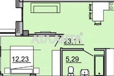 1-кімнатна квартира за адресою вул. Авдєєва-чорноморського (площа 44,2 м²) - Atlanta.ua - фото 16