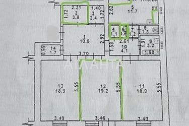 Коммунальная квартира по адресу ул. Хмельницкого Богдана (площадь 19,2 м²) - Atlanta.ua - фото 38