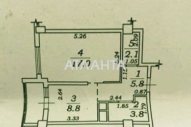 1-room apartment apartment by the address st. Gagarinskoe plato (area 42 m²) - Atlanta.ua - photo 22